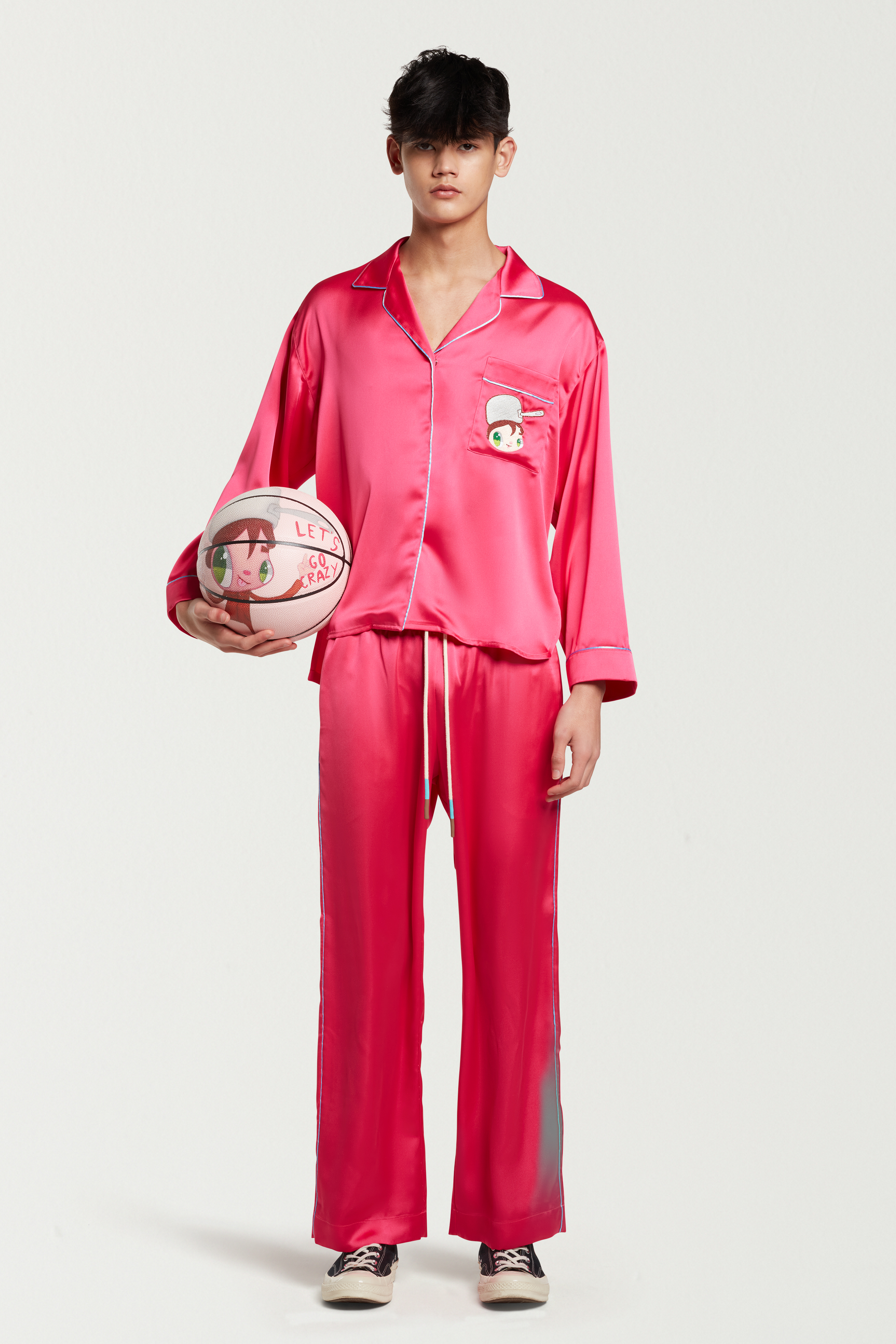 Mira Mikati x Javier Calleja Embroidered Pyjama Shirt