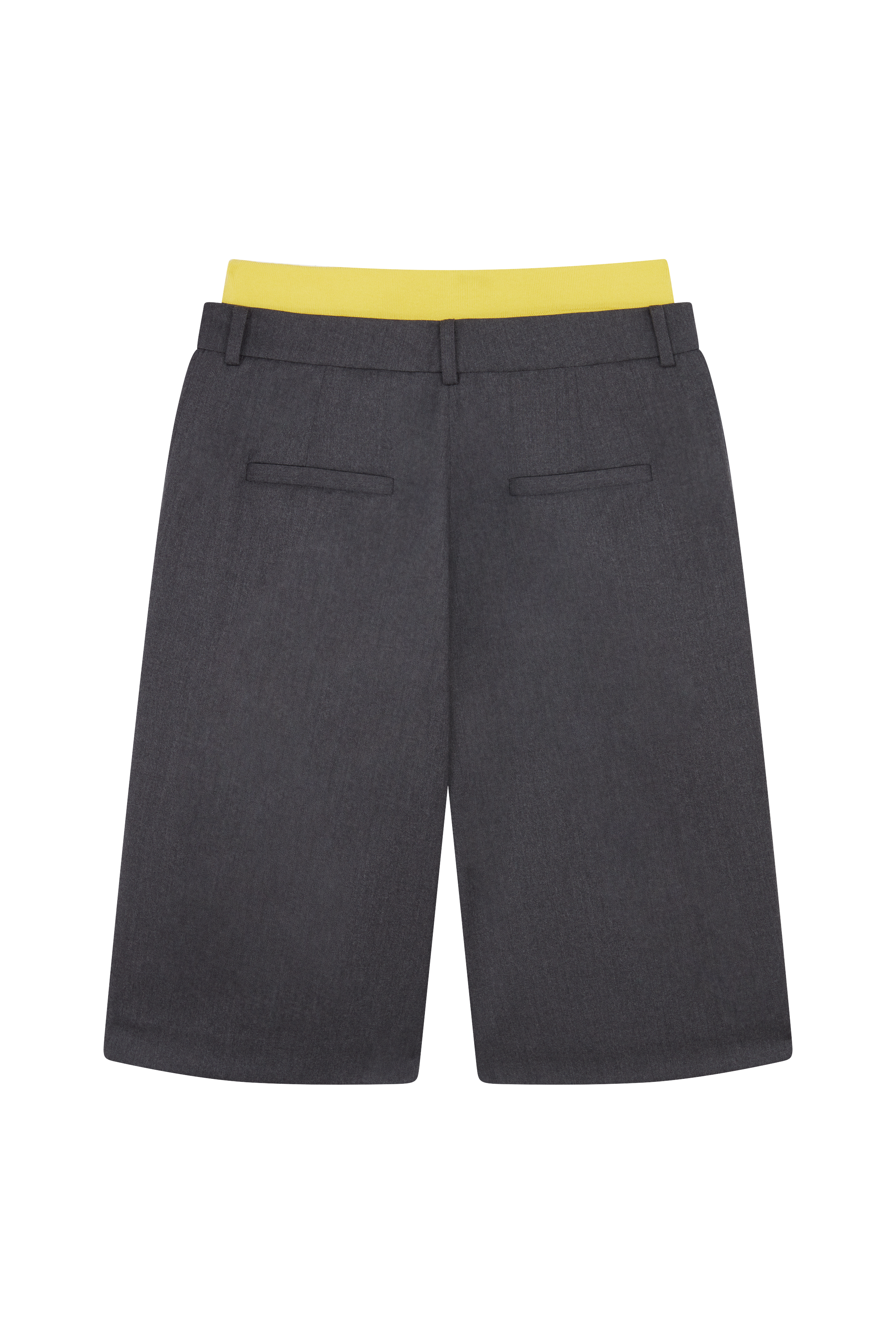 Tailored Shorts With Pleats 