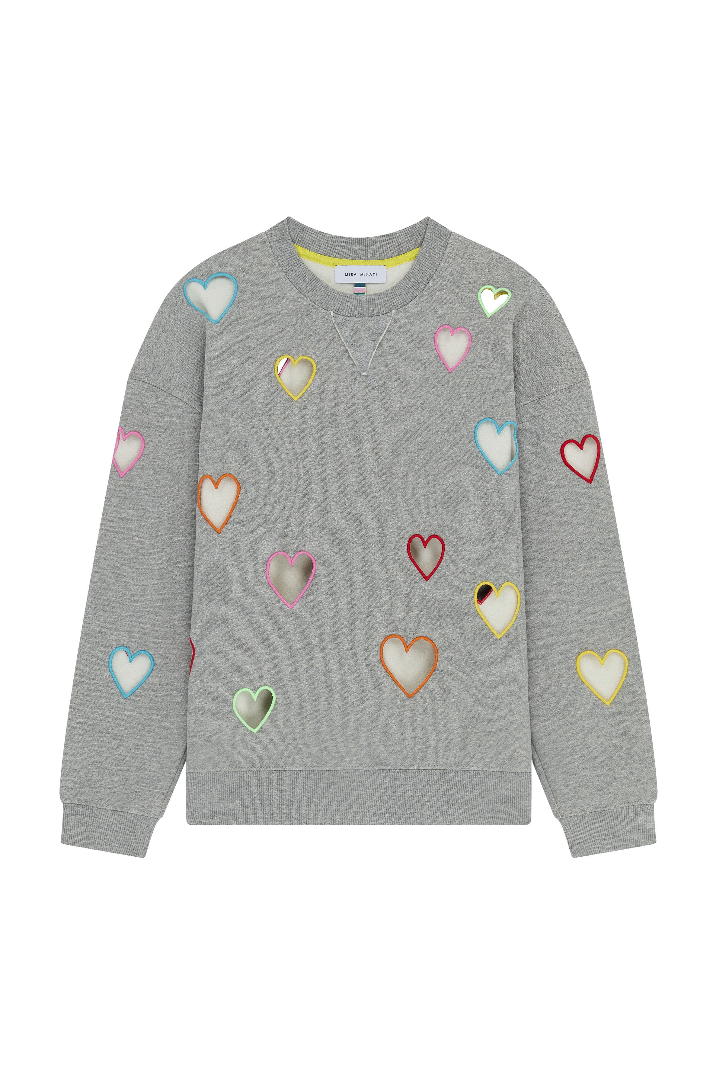 Cut-Out Heart Sweatshirt 