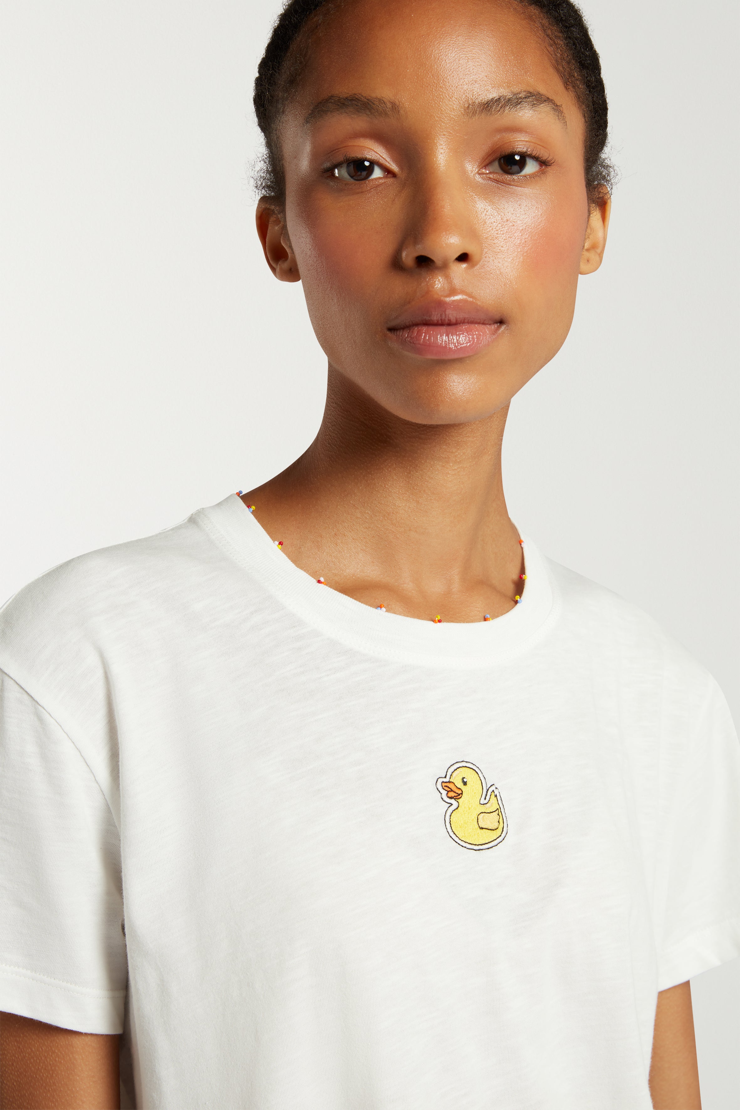 Embroidered Duck T-shirt 