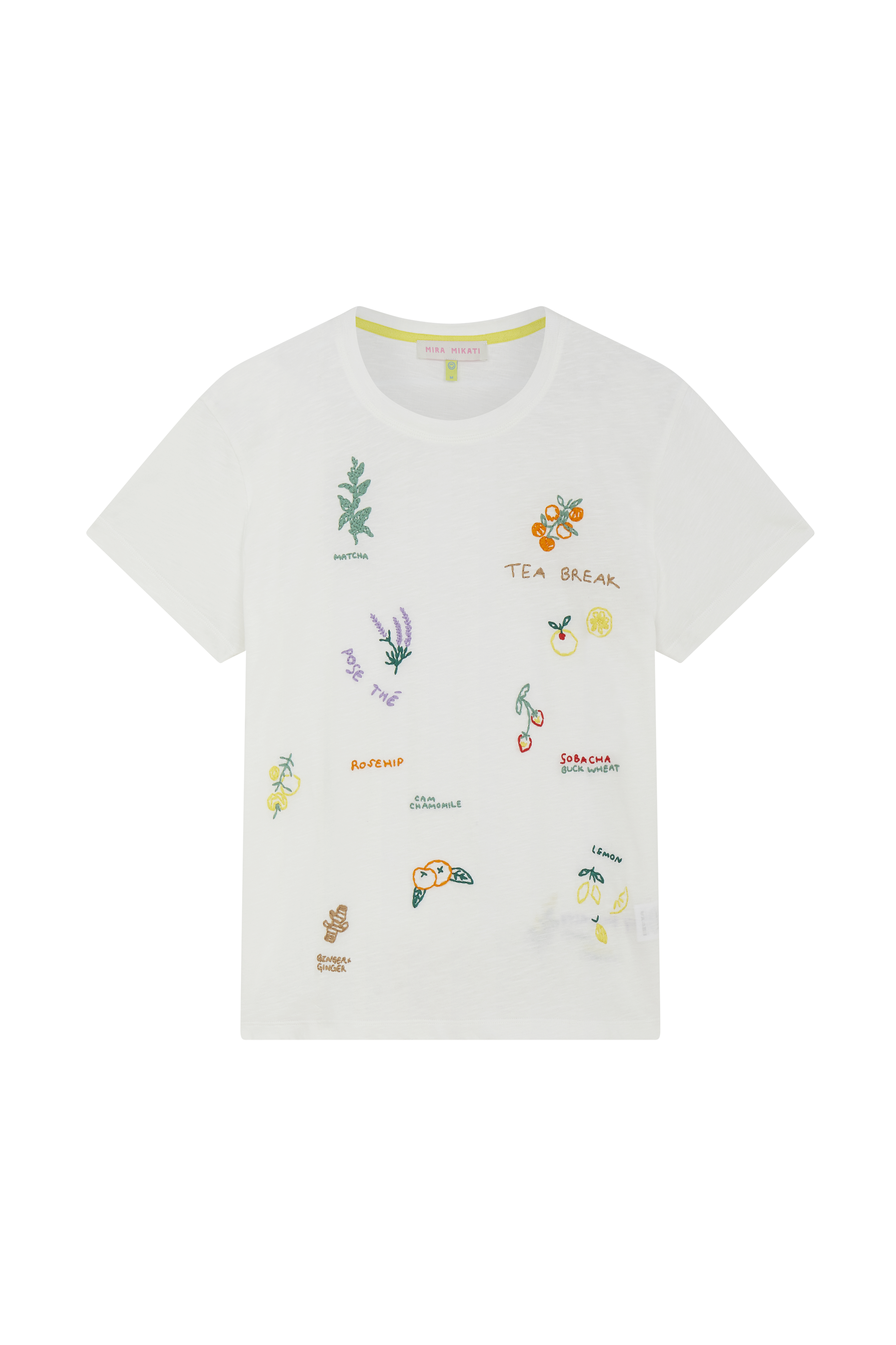 Tea Embroidered T-shirt 