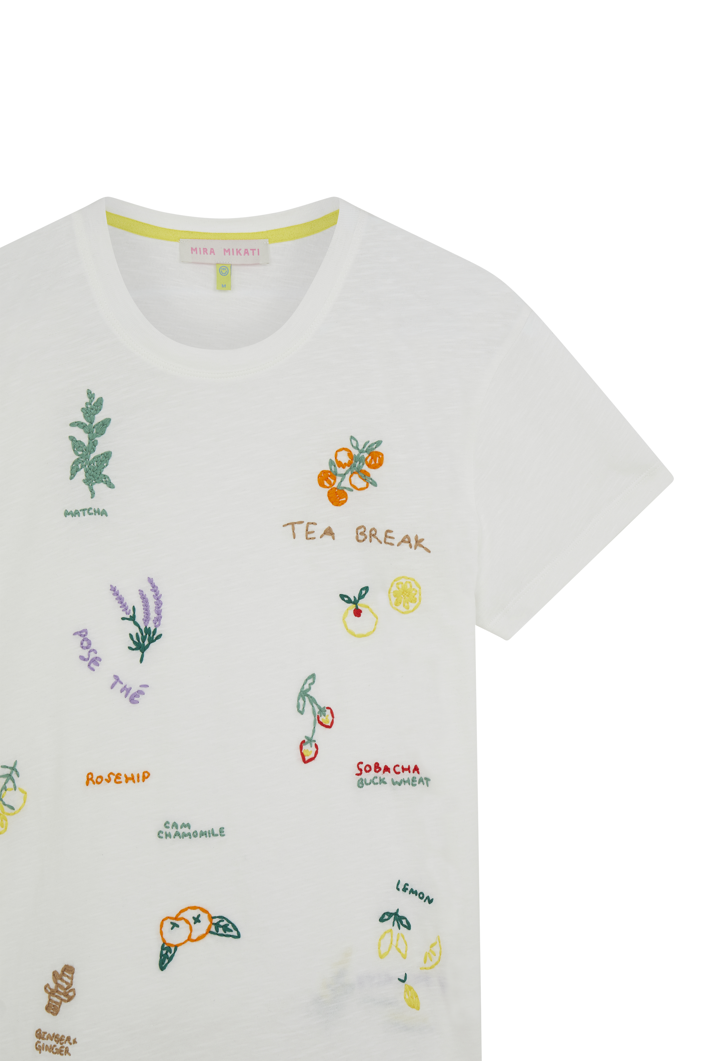 Tea Embroidered T-shirt 