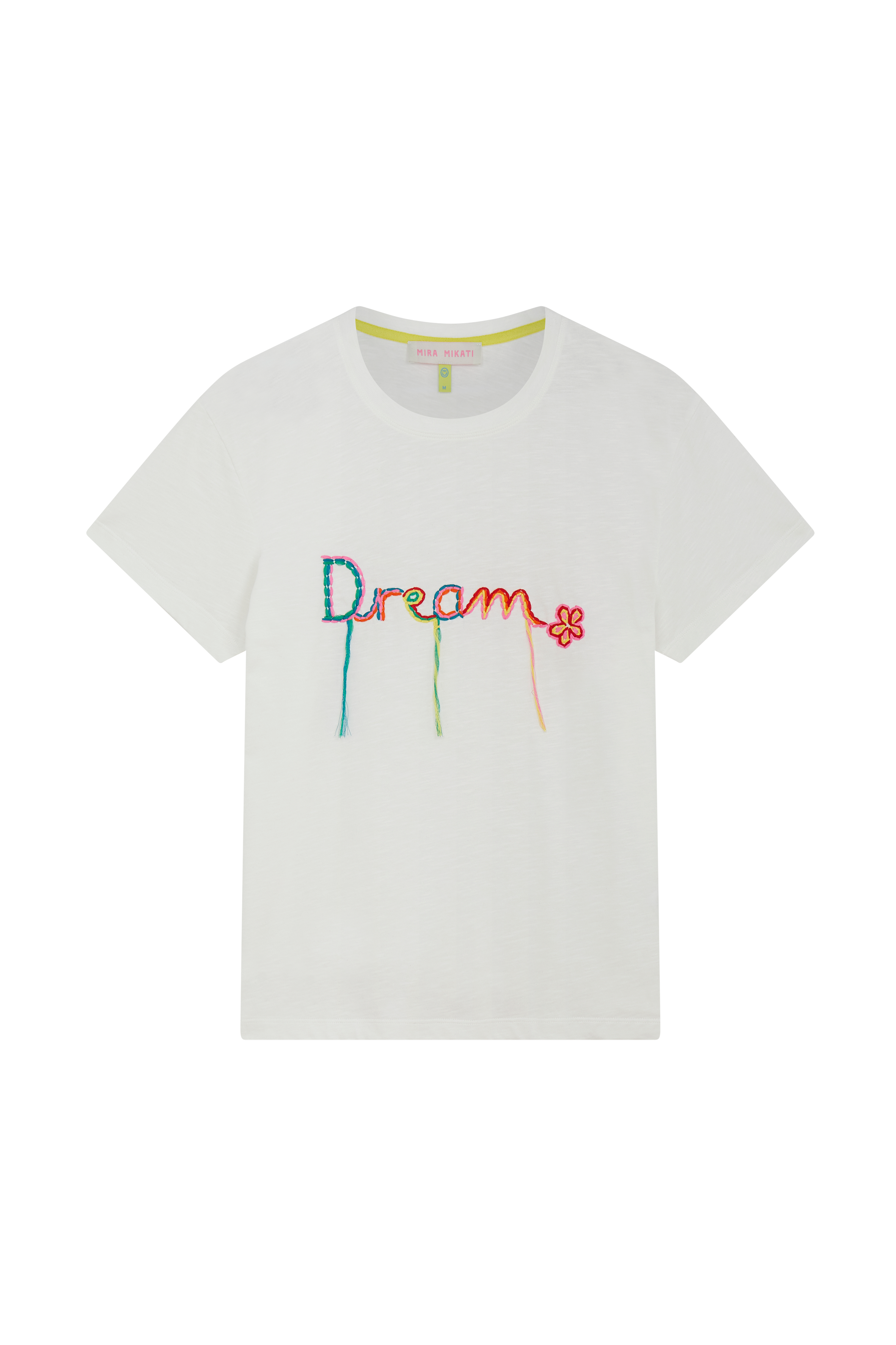 Embroidered Word T-shirt 