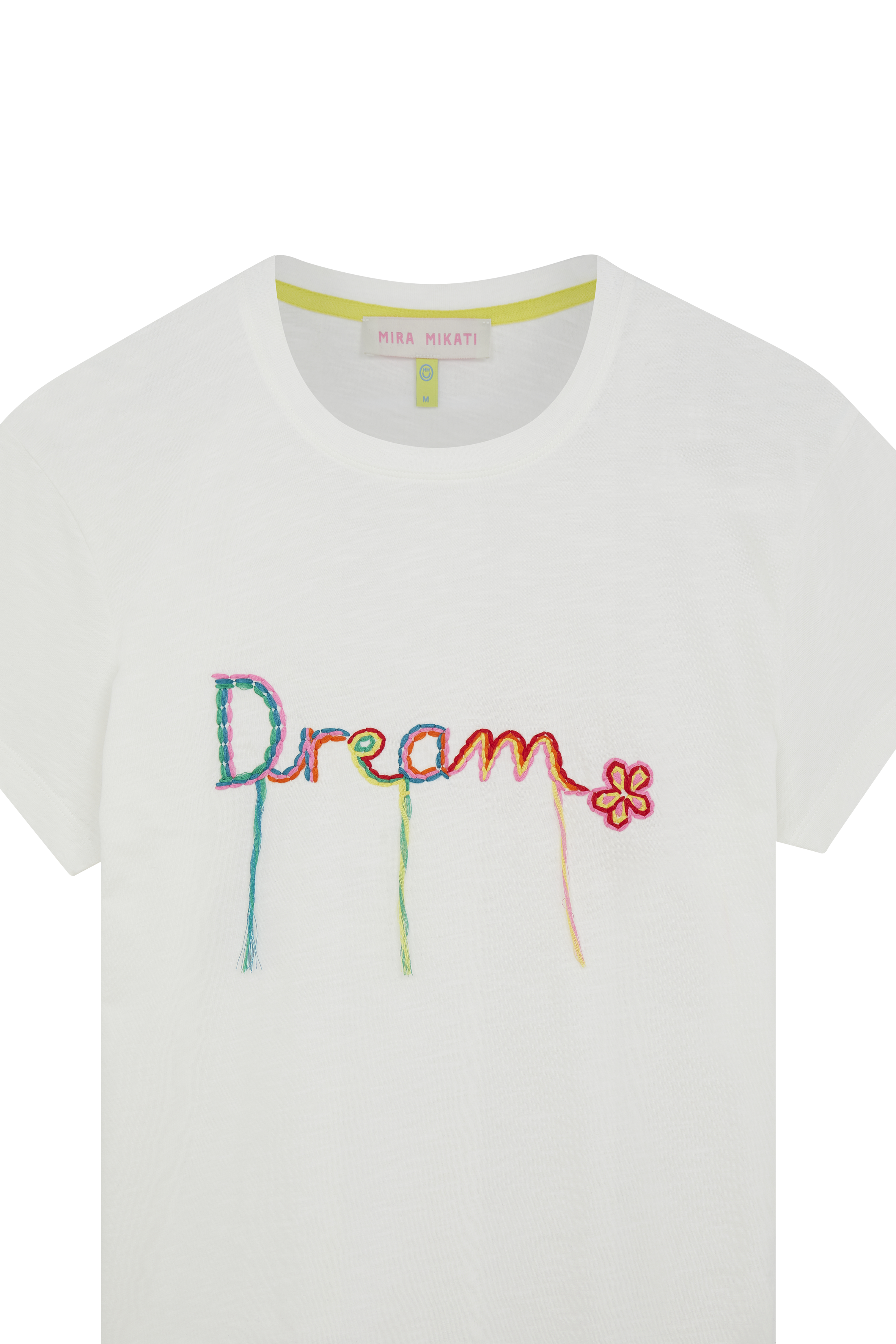 Embroidered Word T-shirt 