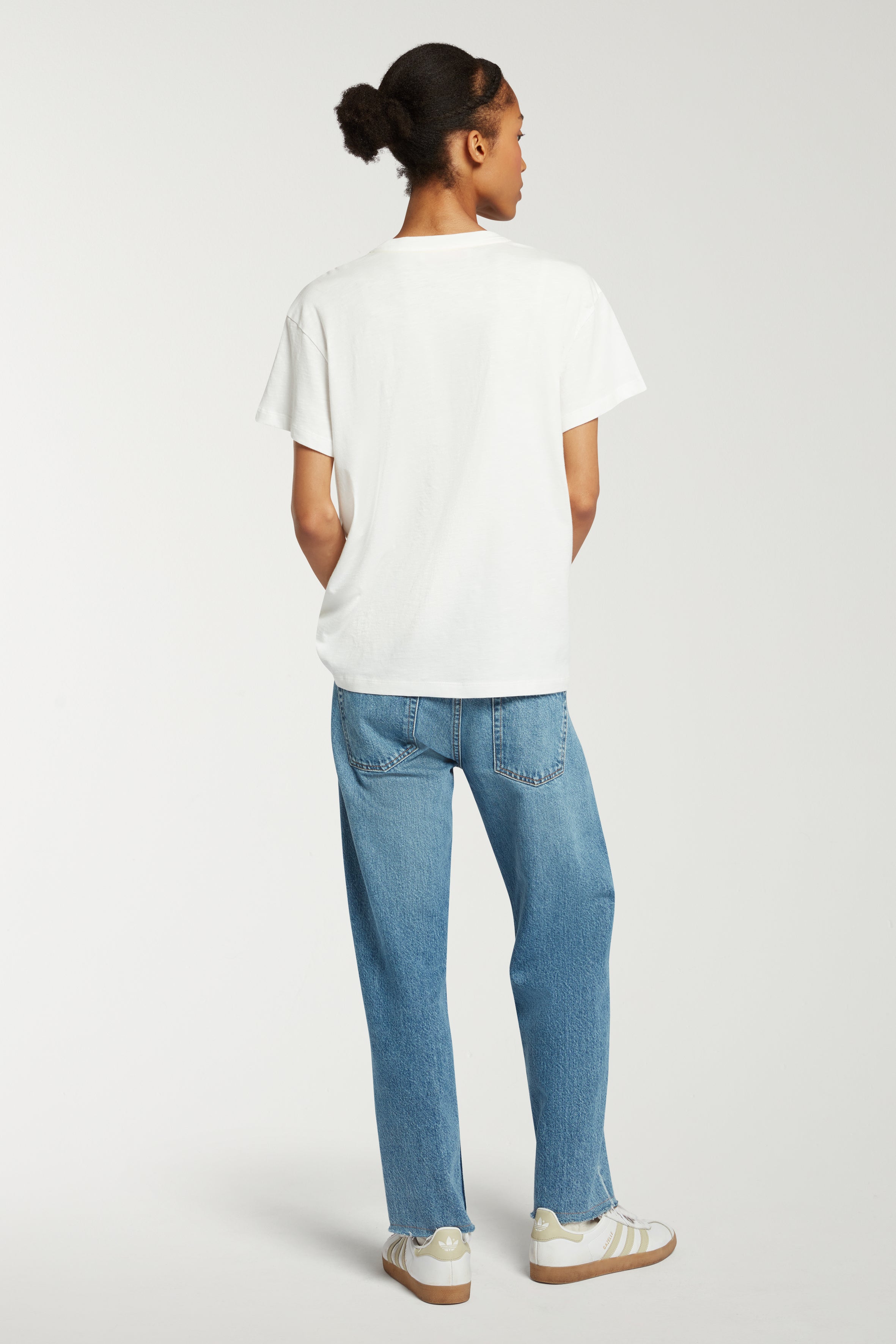 T-shirt With Sticker Patches