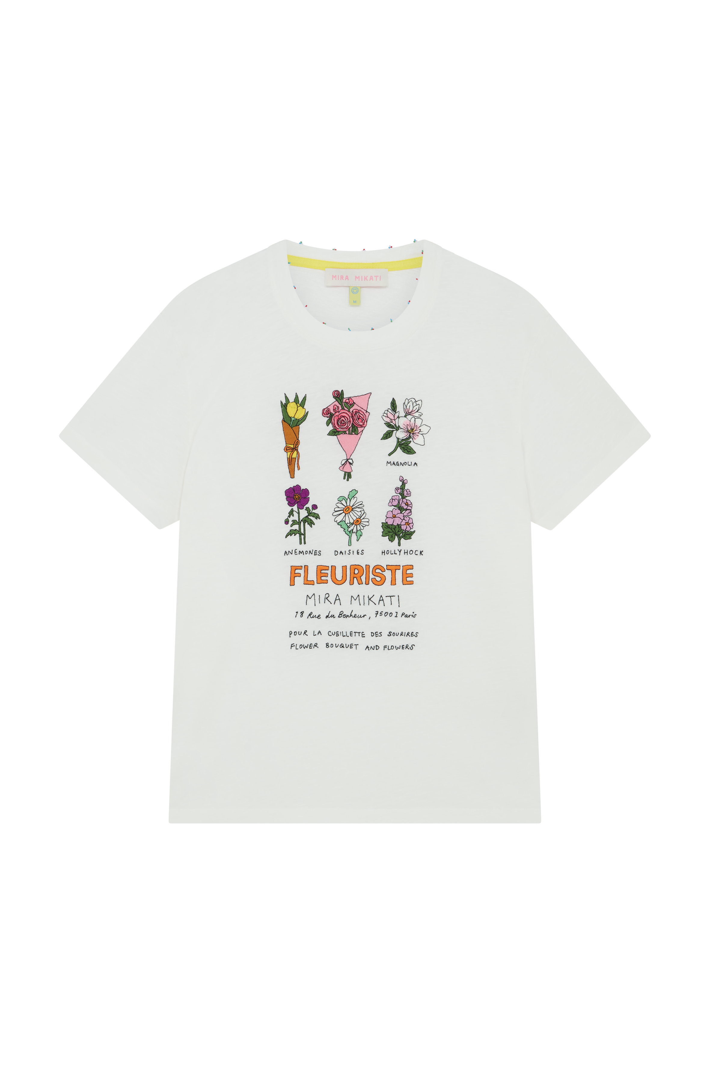 Slub Tee With Embroidery