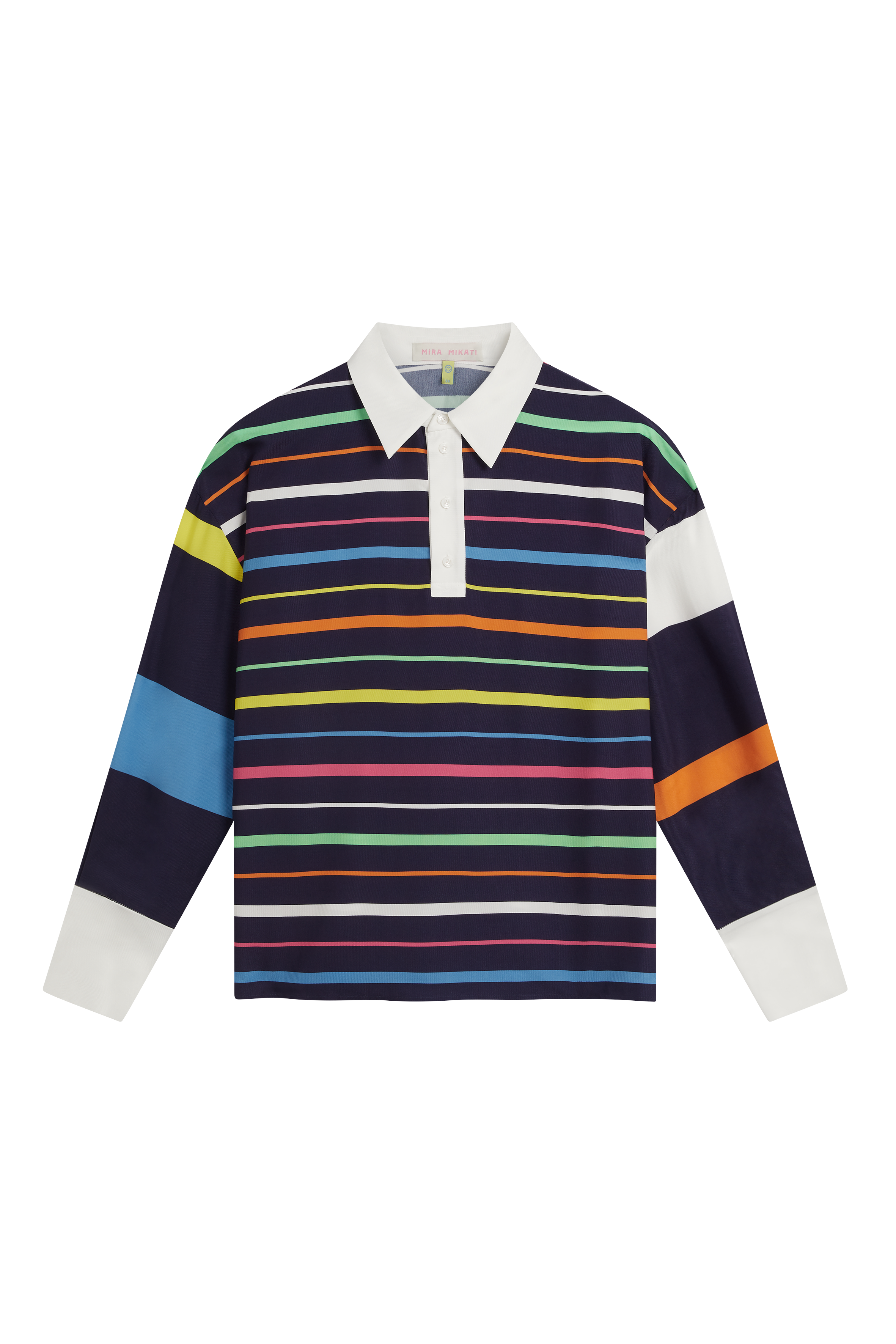 Multi Stripe Polo Top