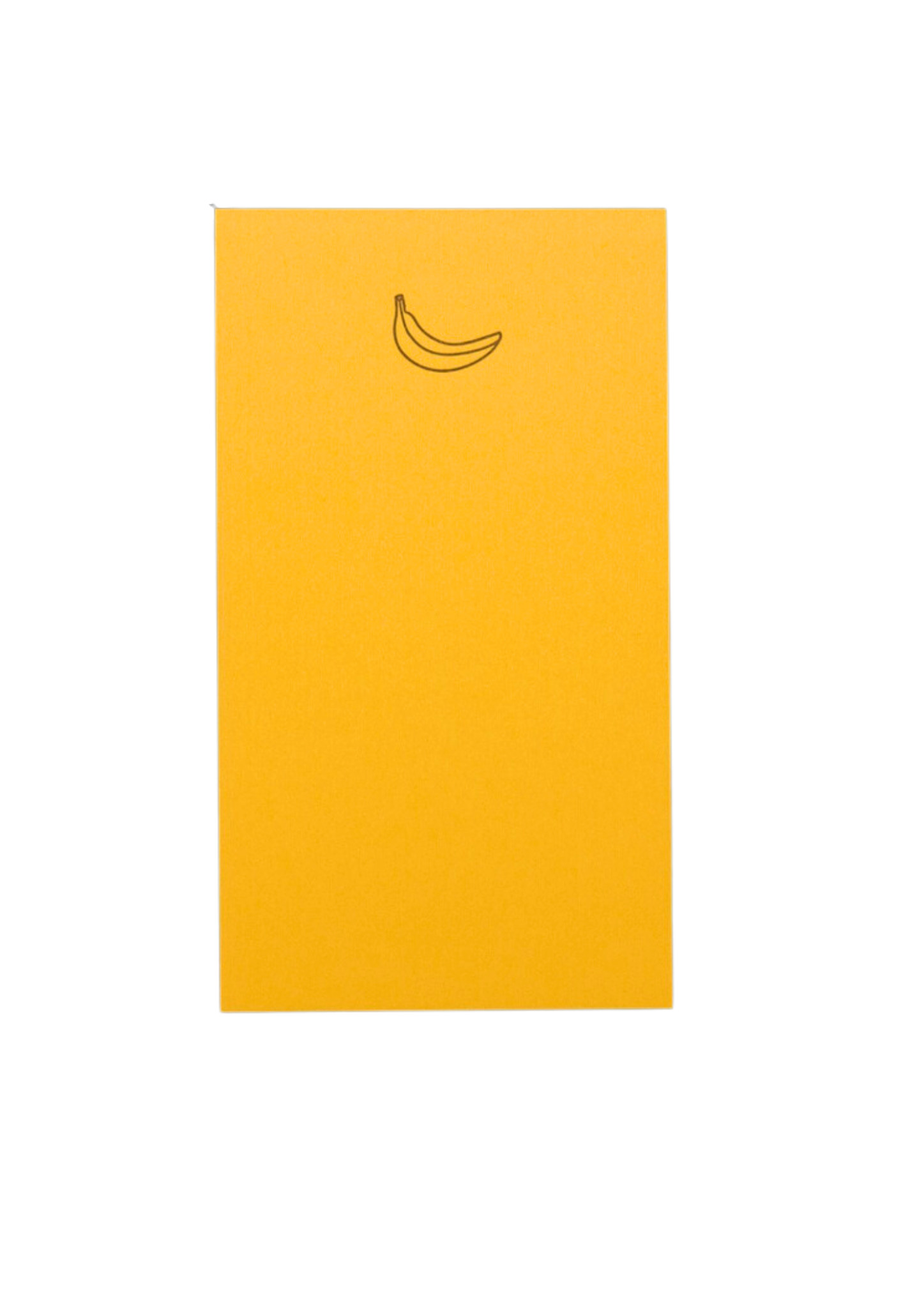 Le Typographe Banana Mini Notepad 