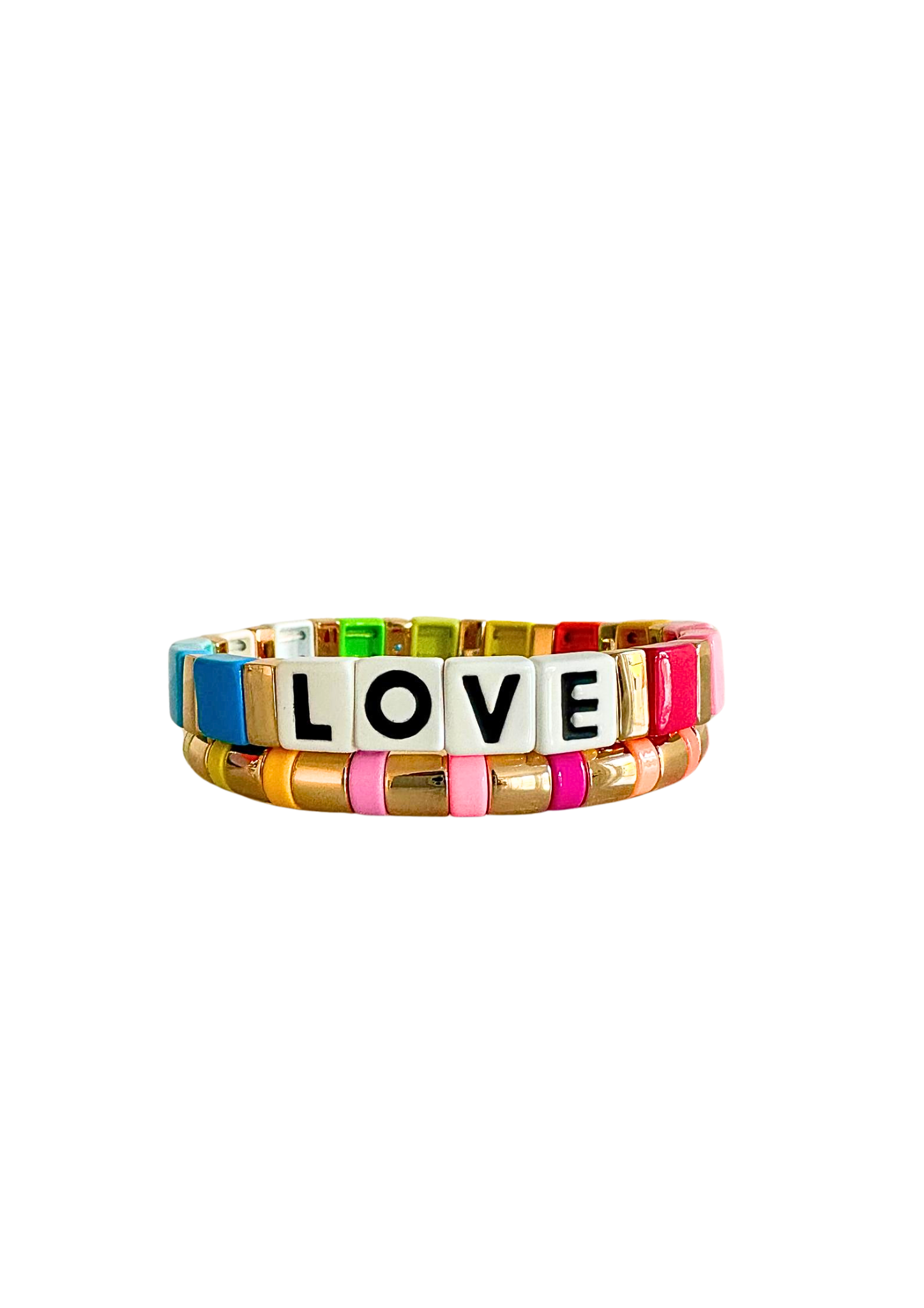 Roxanne Assoulin - Love Rainbow Bracelet Duo 