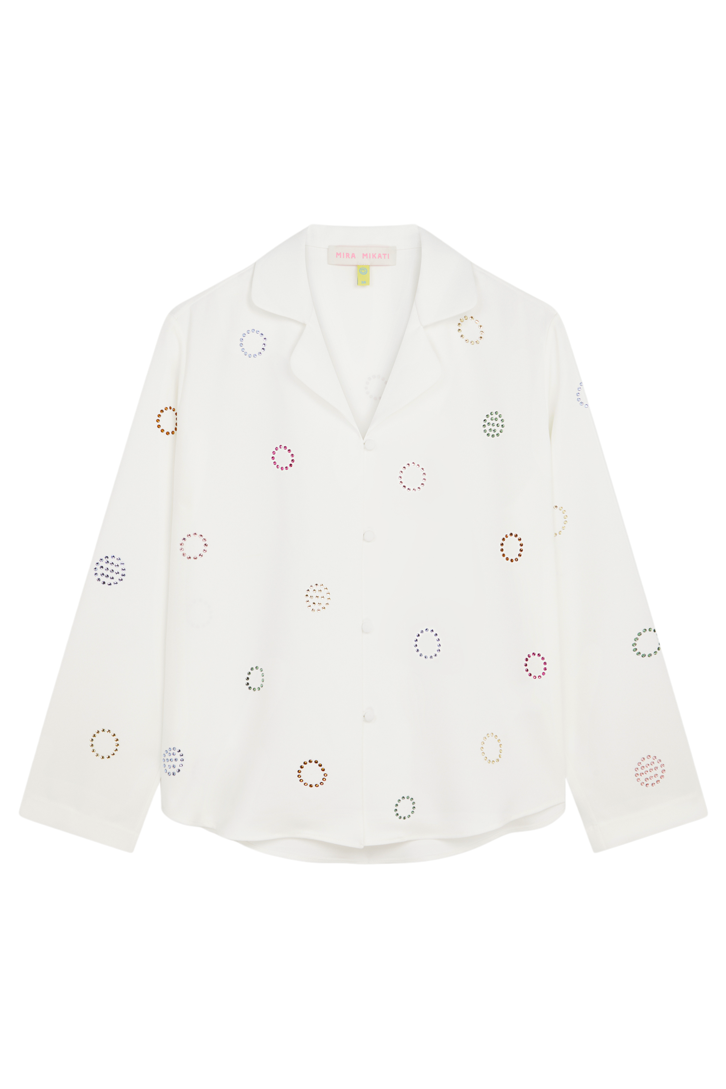 Swarovski Embellished Pyjama Top 