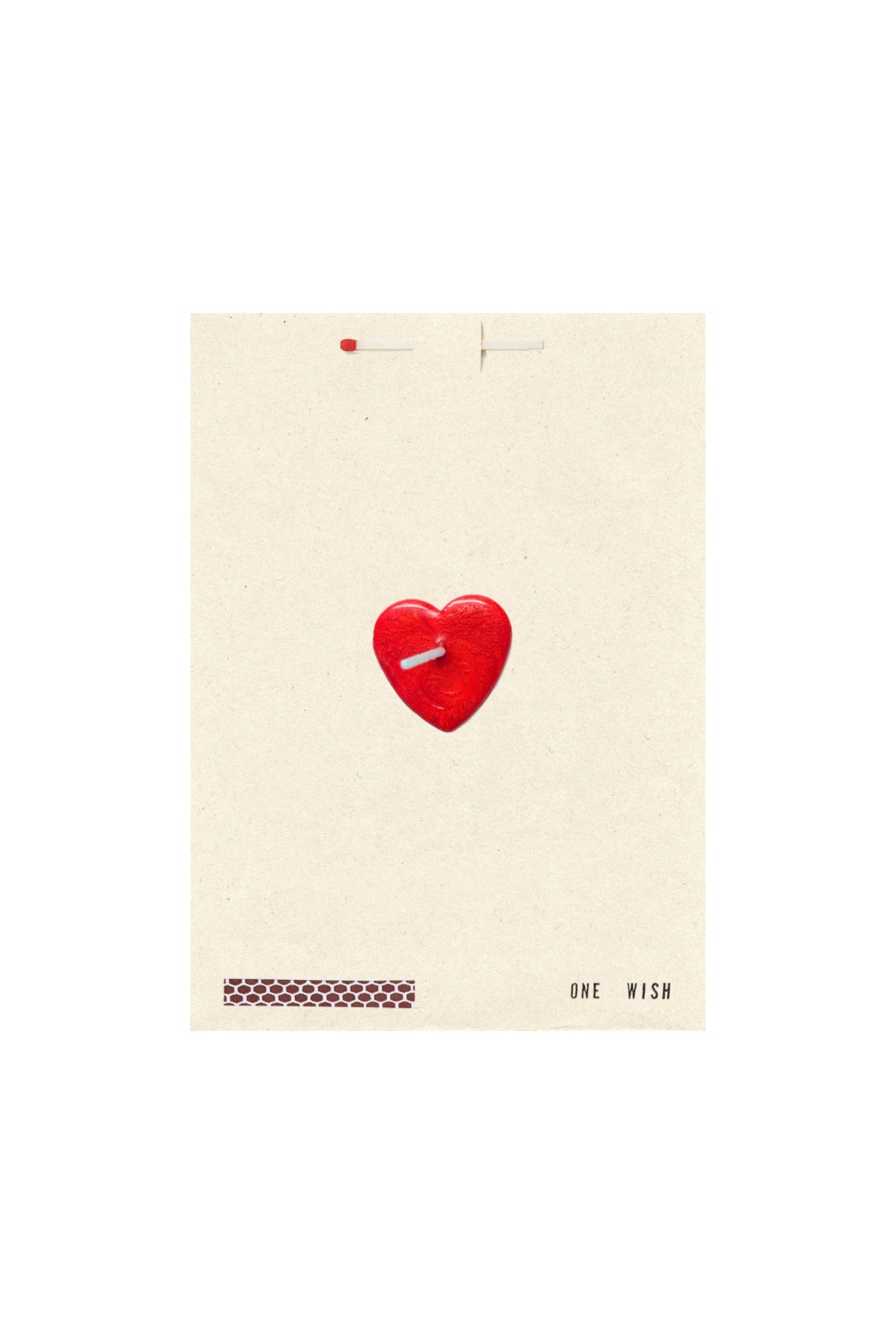 Wish Cards - Red Heart