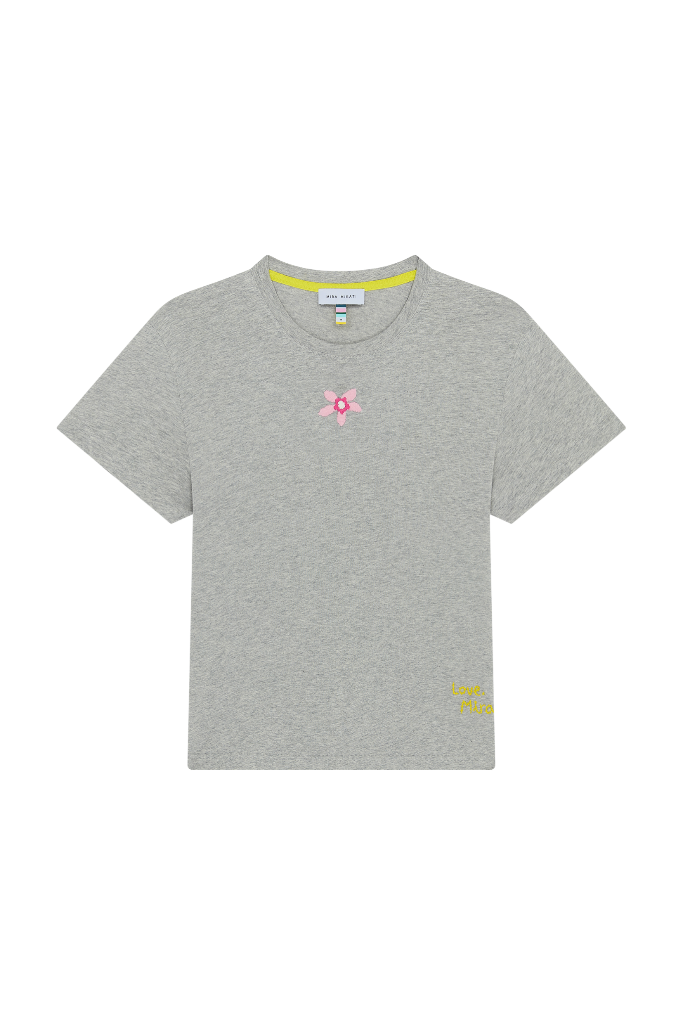 Flower Embroidery T-shirt 
