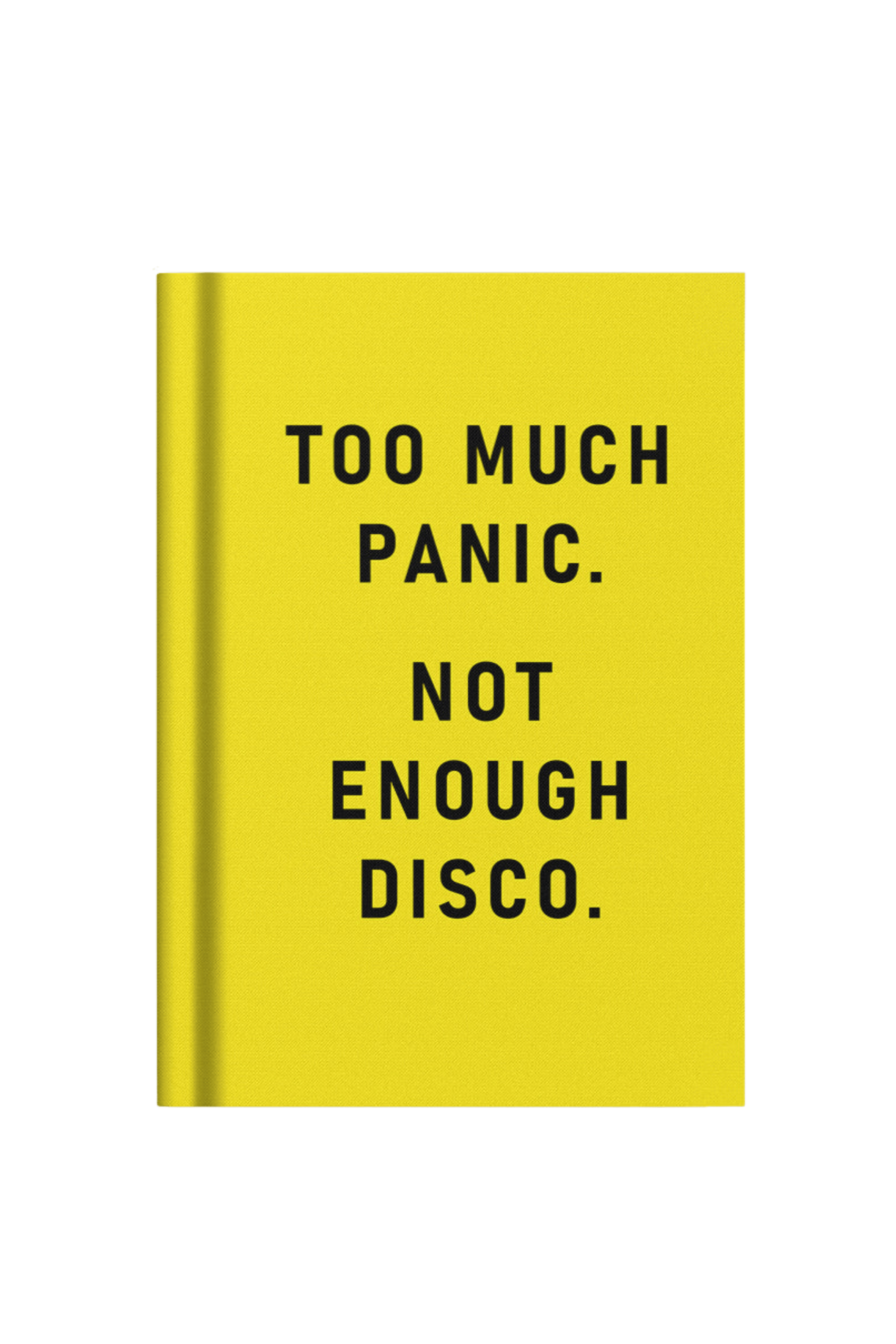 Oh Deer Too Much Panic, Not Enough Disco Notebook