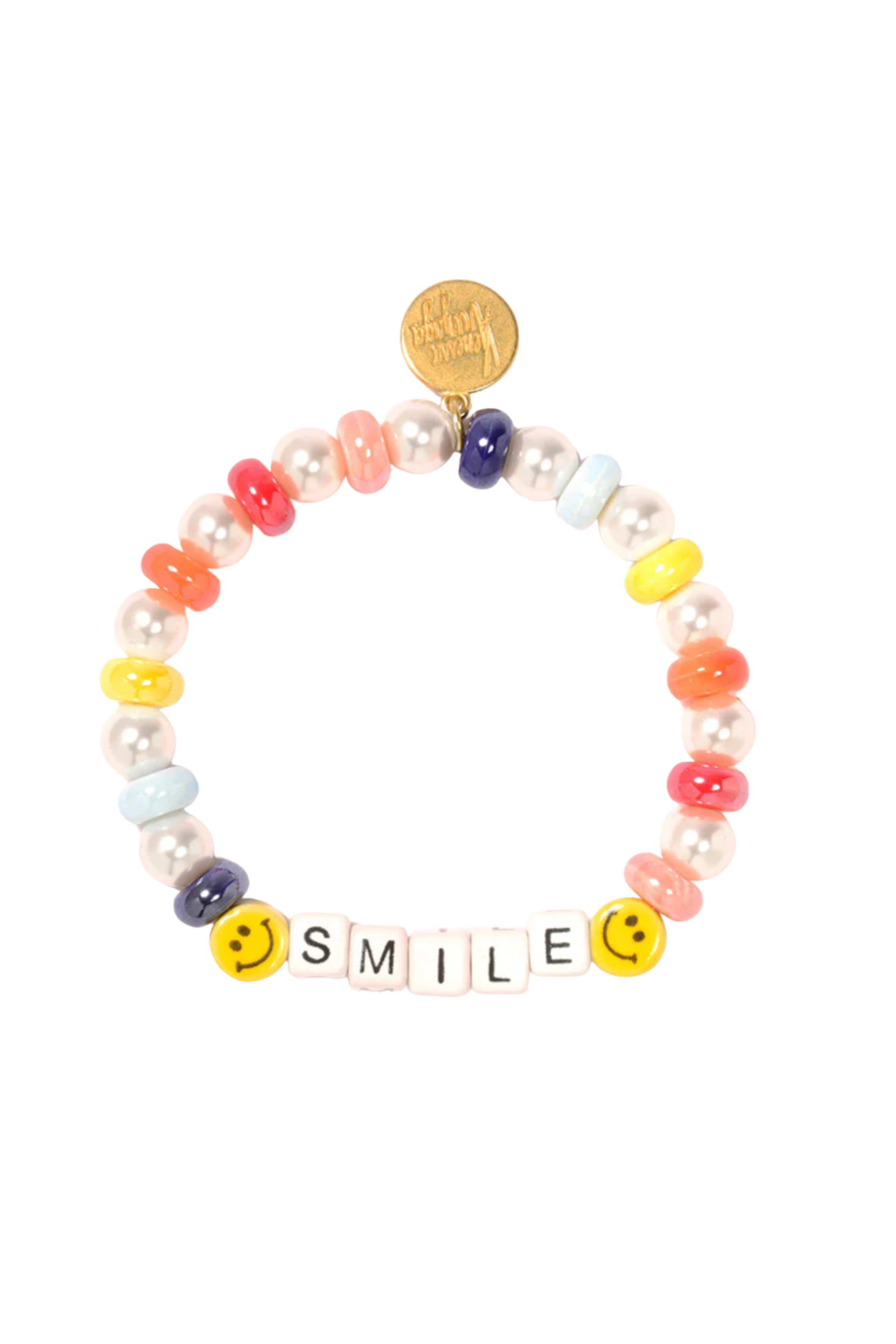 Venessa Arizaga Happy Smile Pearl Bracelet 