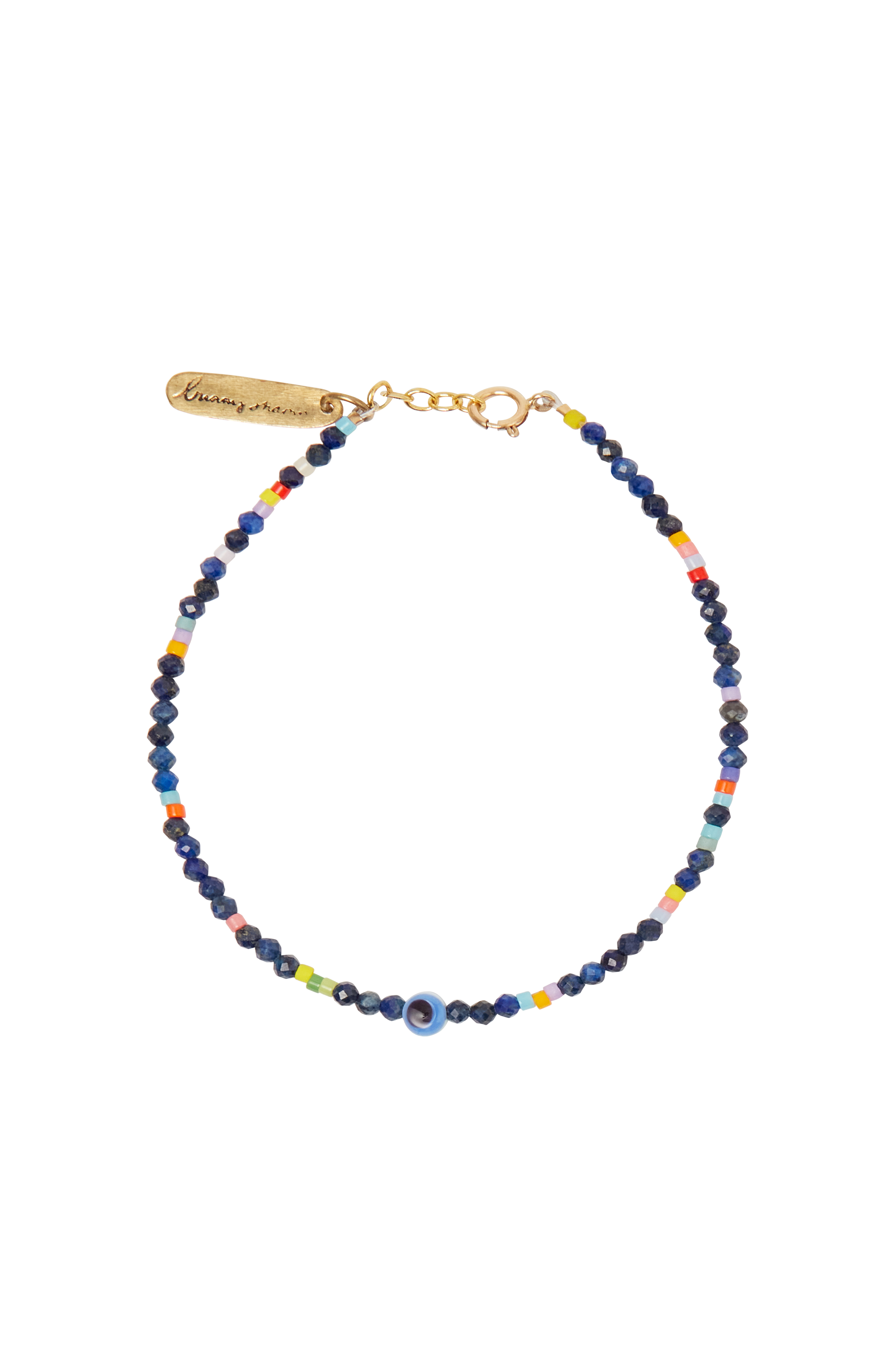 Bunny Shapiro Protective Lapis Lazuli Eye Bracelet