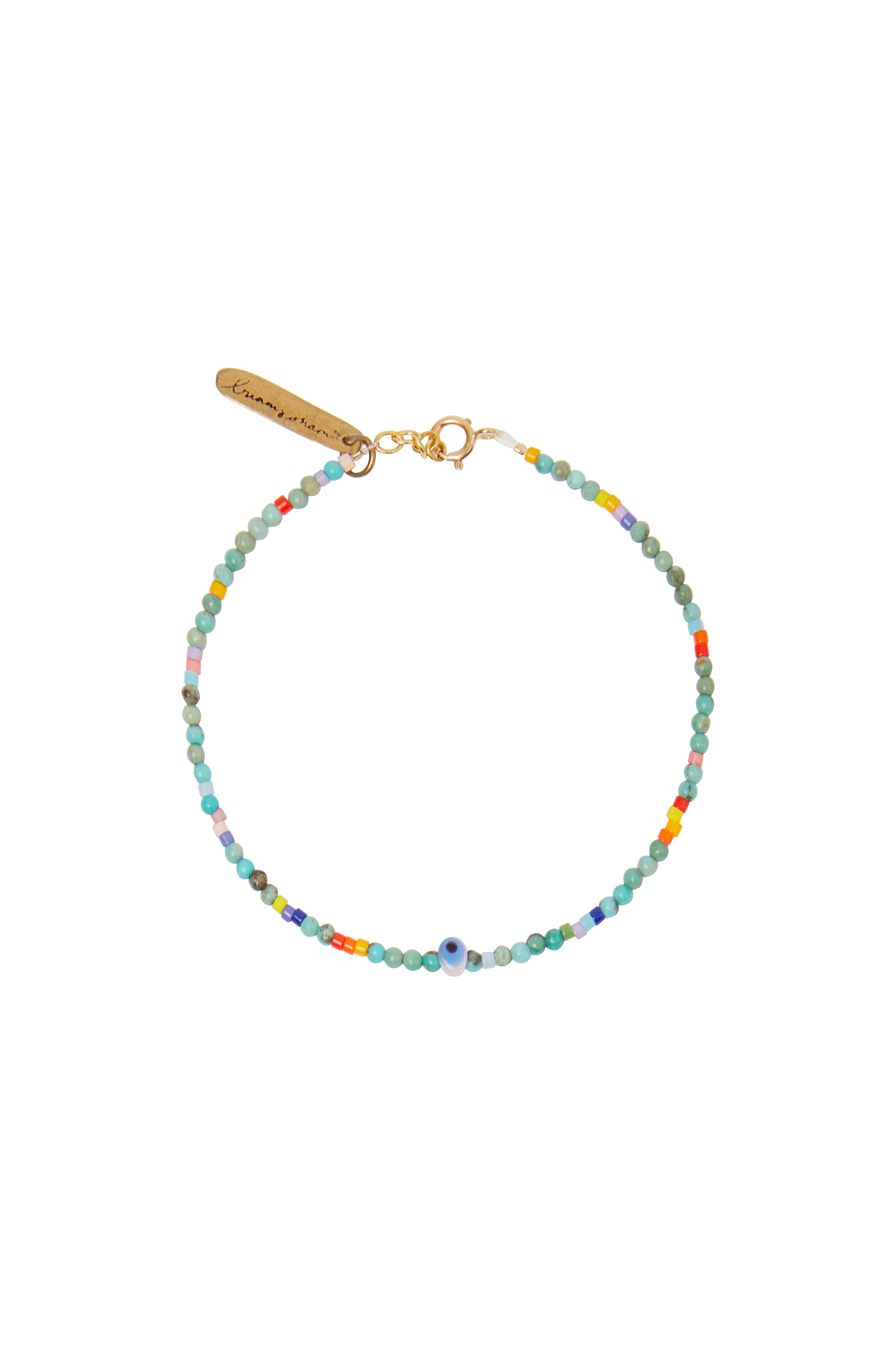 Bunny Shapiro Protective Turquoise Eye Bracelet