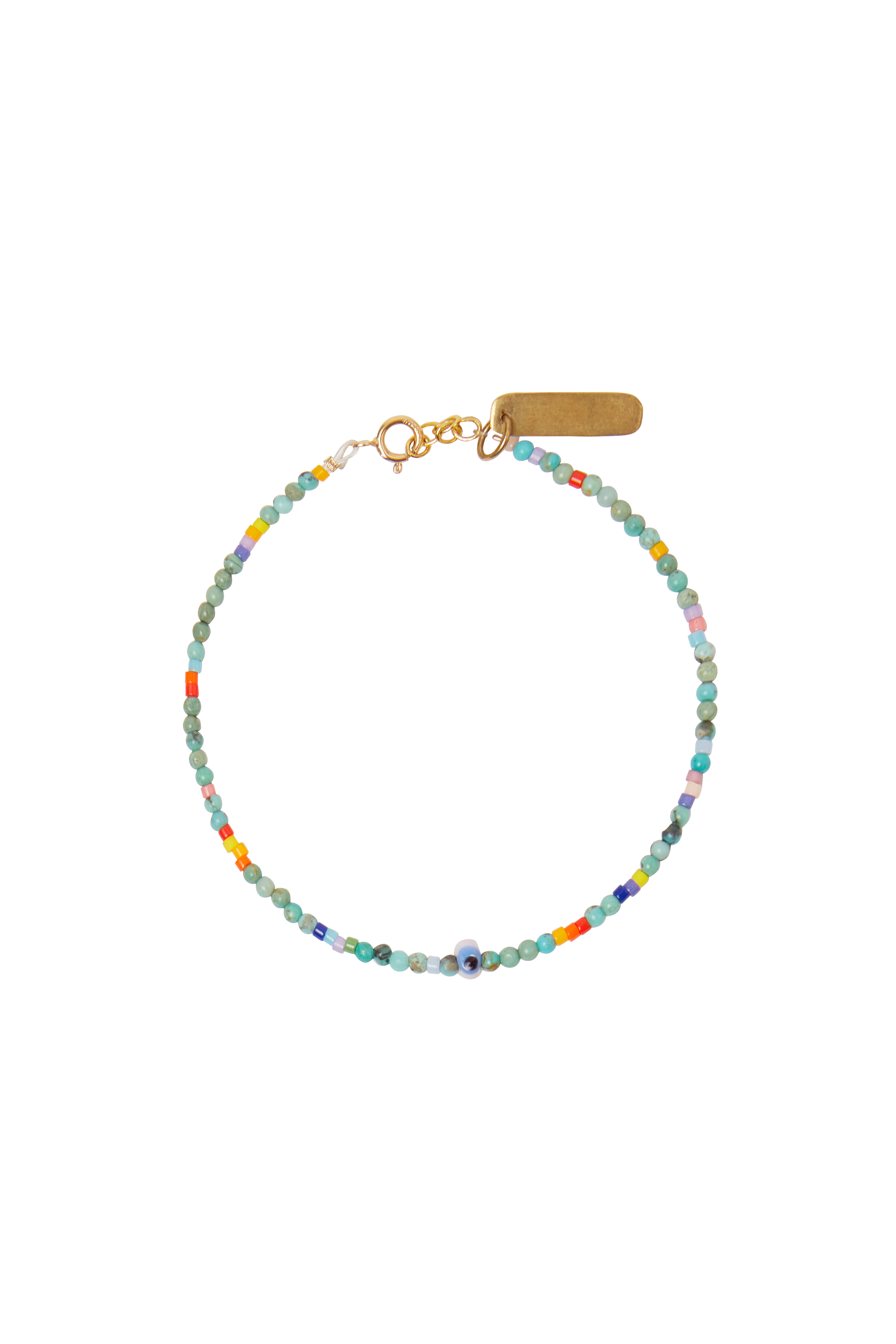 Bunny Shapiro Protective Turquoise Eye Bracelet