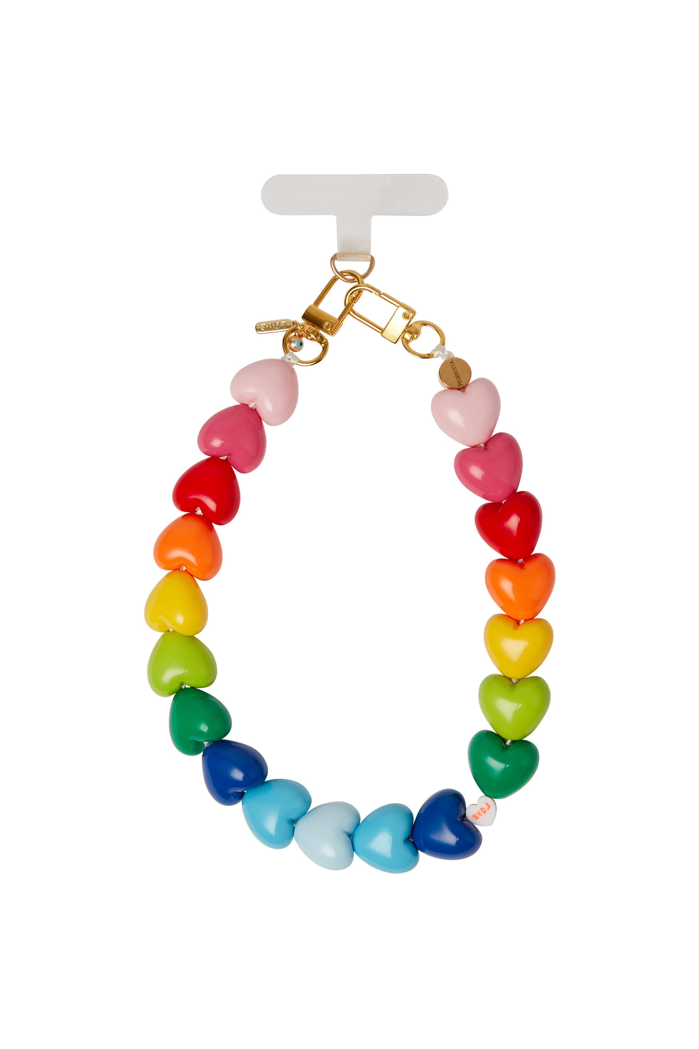 Online Exclusive: Roberta Puffy Hearts Phone Strap