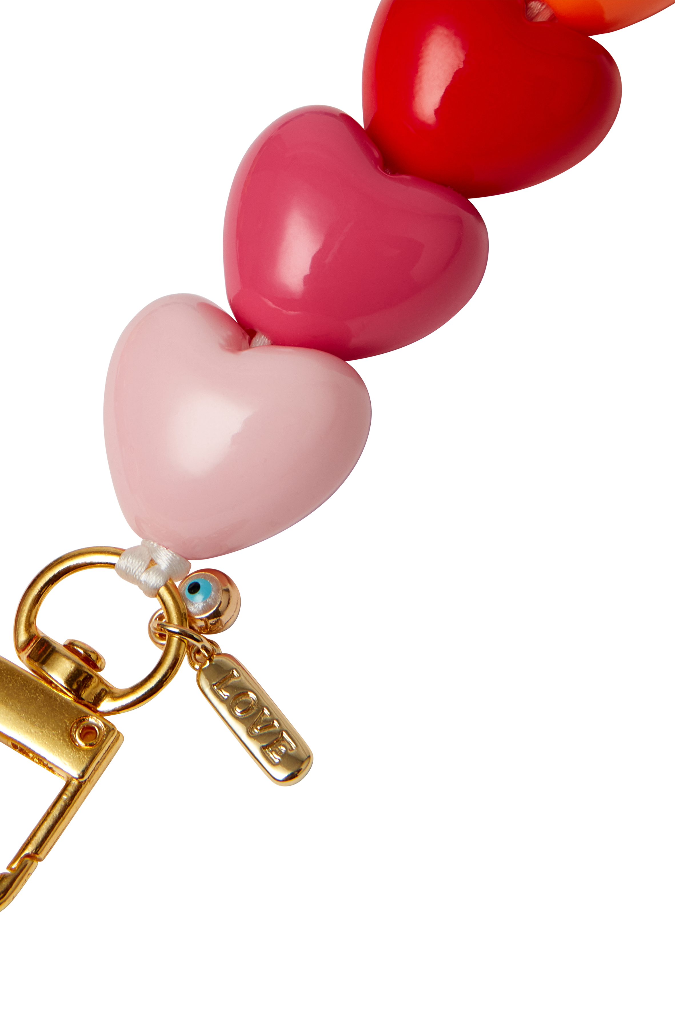 Online Exclusive: Roberta Puffy Hearts Phone Strap