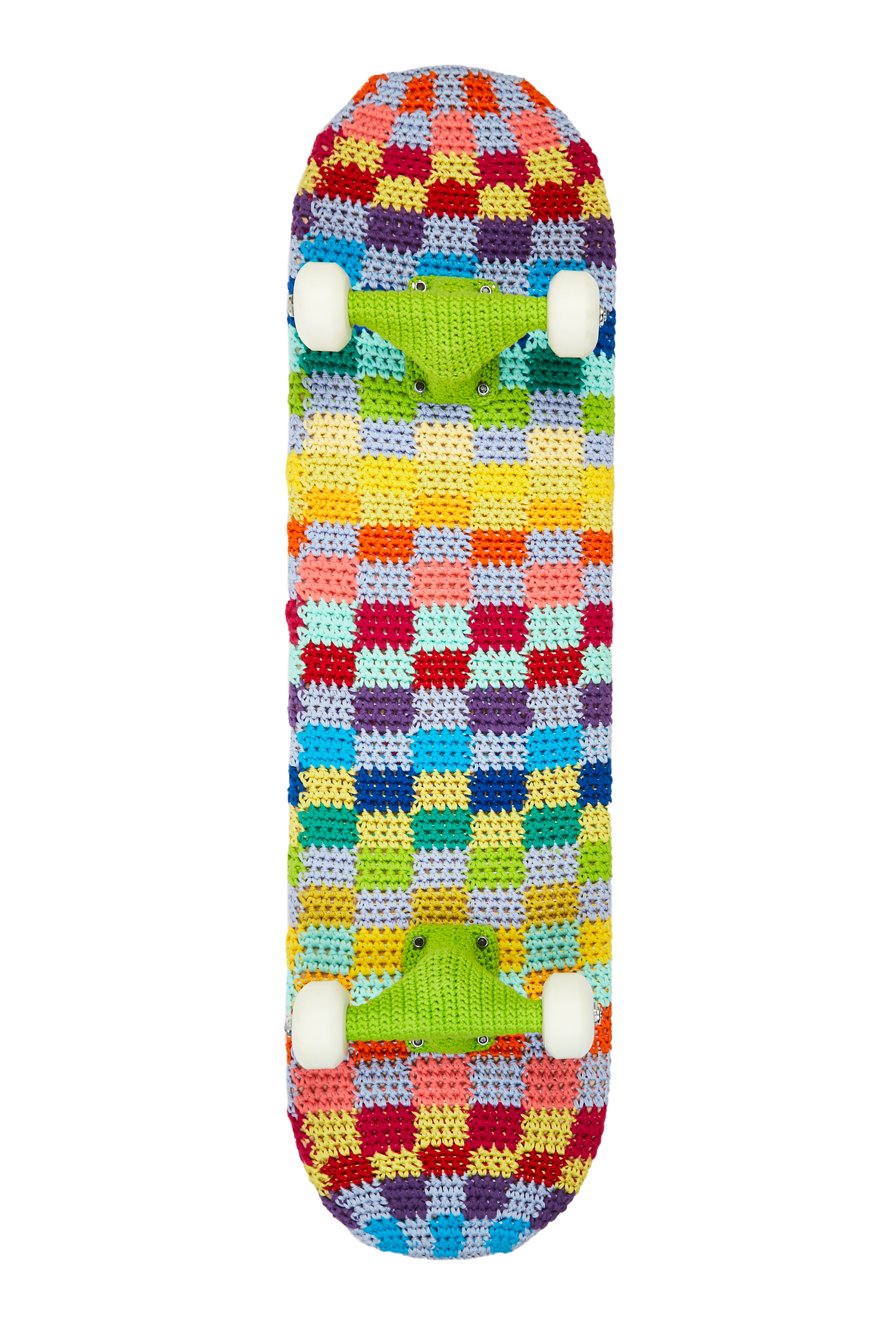 Checked Knitted Skateboard 