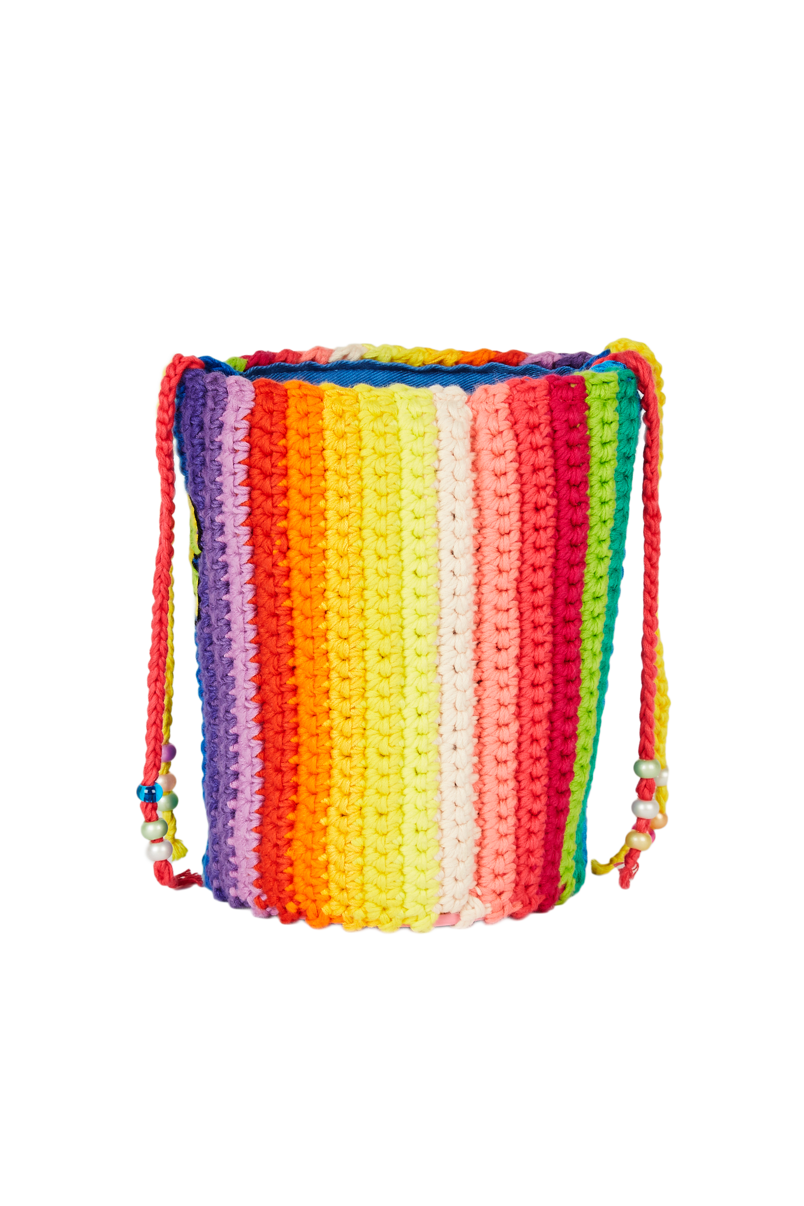 Dégradé Rainbow Crochet Bag 