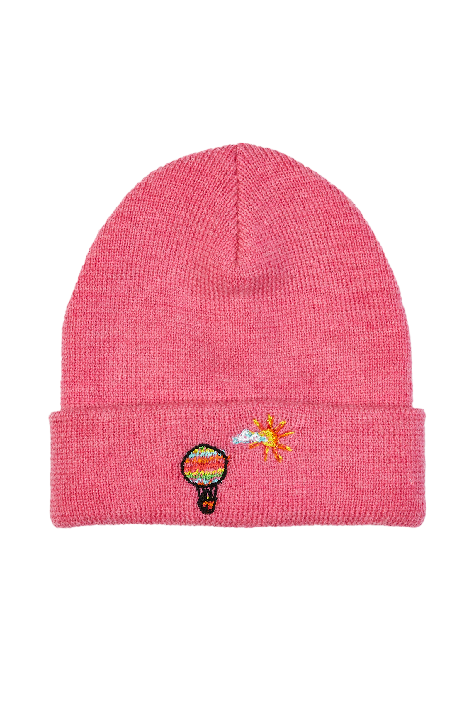 Embroidered Knitted Beanie 