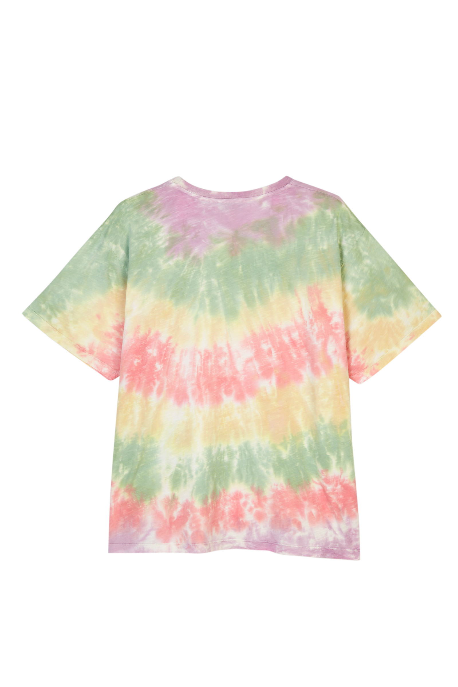 Embroidered Tie Dye T-Shirt 